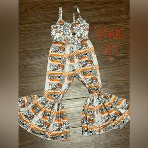 4T Space Cowboy romper